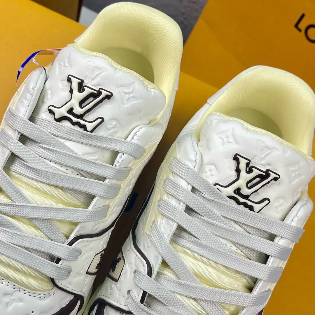 LV低帮时尚板鞋 情侣款运动鞋 - 细节图 7