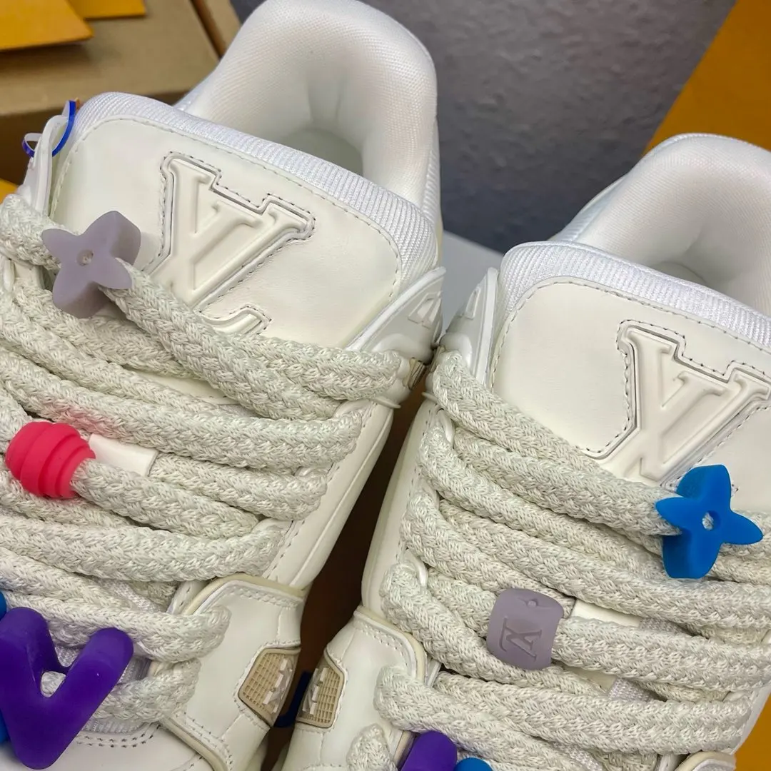 LV时尚胖丁鞋 情侣款运动鞋 - 细节图 7