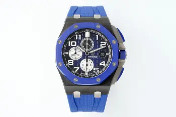 <p>APJ超级陶瓷甄品——AP 爱彼  AP13 皇家橡树离岸型 26400系列腕表 采用全新的陶瓷材质锻造 质地轻 抗耐磨 不过敏 永不褪色 整表CNC级打磨  菱形表壳丝毫不割手 圈口拉丝呈自然一气呵成 每颗六角螺丝与表框皆处在同一平面 日历盘的TPE扩大效果与原版无异   纯手工填充的超强夜光不管颜色亦亮度均无限接近原版 符合人体工程学的微微可活动表带头粒佩戴更加舒适 搭载全新的定制版Cal.3126机芯  完美复刻了所有计时功能 夹板的红宝石更真  稳定性更强 整表分量与质感皆诚意满满 APJ.factory出品 必属精品   太阳出品精致推荐男士多功能机械腕表 </p>
