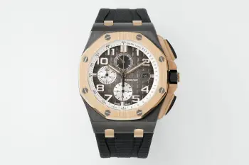 <p>APJ超级陶瓷甄品——AP 爱彼  AP13 皇家橡树离岸型 26400系列腕表 采用全新的陶瓷材质锻造 质地轻 抗耐磨 不过敏 永不褪色 整表CNC级打磨  菱形表壳丝毫不割手 圈口拉丝呈自然一气呵成 每颗六角螺丝与表框皆处在同一平面 日历盘的TPE扩大效果与原版无异   纯手工填充的超强夜光不管颜色亦亮度均无限接近原版 符合人体工程学的微微可活动表带头粒佩戴更加舒适 搭载全新的定制版Cal.3126机芯  完美复刻了所有计时功能 夹板的红宝石更真  稳定性更强 整表分量与质感皆诚意满满 APJ.factory出品 必属精品   太阳出品精致推荐男士多功能机械腕表 </p>