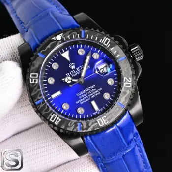 <p>太阳出品<p>新品 劳力士 ROLEX X43 Blaken蒂芙尼水鬼系列 顶级玩物毒货 不喜欢撞款街表水鬼的你 他绝对是你的知音 用劳力士最经典的潜航系列水鬼作为原型 经过圈口的二次改量 搭配国产2813  日本进口8215全自动机械机芯 两种机芯可选 超强夜光字面 胶带专门定制模具做弯头粒 完全贴合表壳 扣子内2cm灵活调节扣 轻松调节大小 专业成就未来 一劳永逸 尺寸40mm! 太阳出品精致推荐男士机械腕表</p>