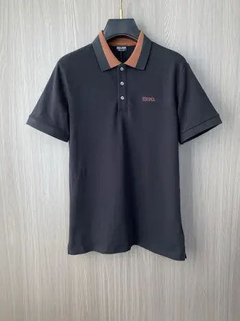 春夏新品细纹珠地商务Polo