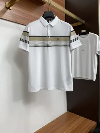 春夏新品细纹珠地商务Polo