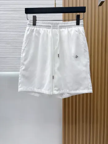 春夏新款变色麻料休闲短裤