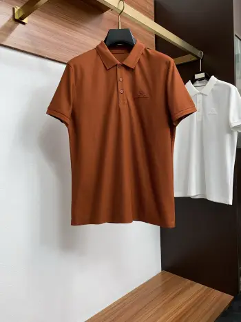 Spring and summer new pure cotton polo short sleeves