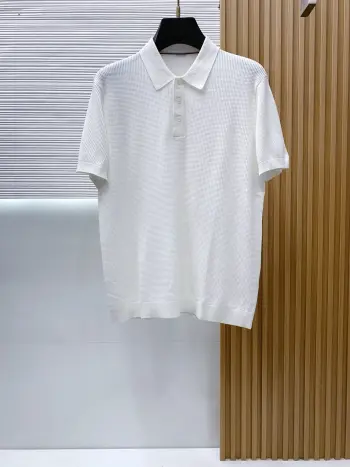 Spring and summer new classic old-style lapel knitted short-sleeve.