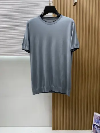 Spring and summer new classic old-style lapel knitted short-sleeve.