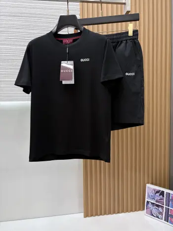 Latest round neck short sleeve set