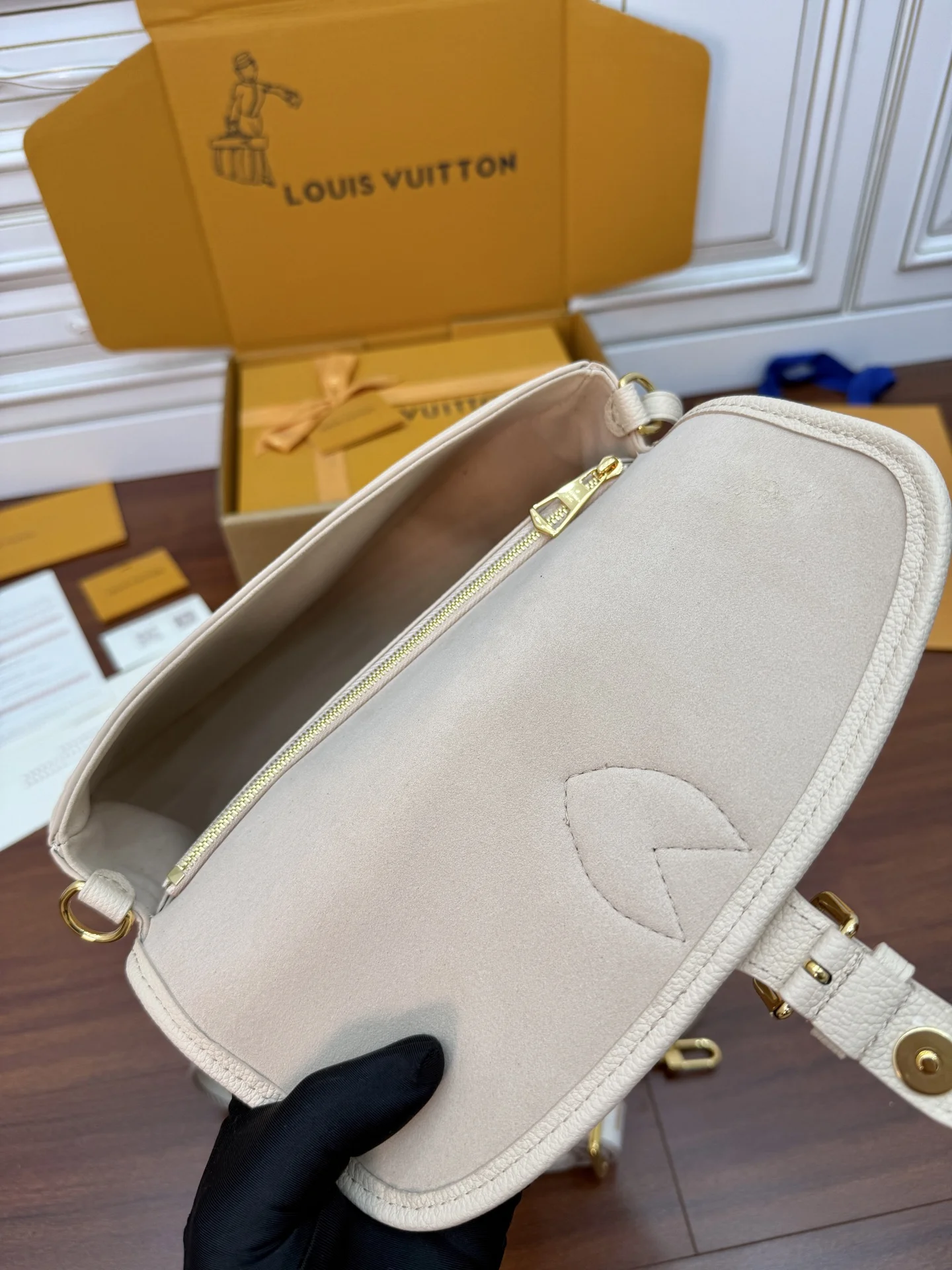 LVM13231 进口菱形手袋 女士斜挎包 - 细节图 7