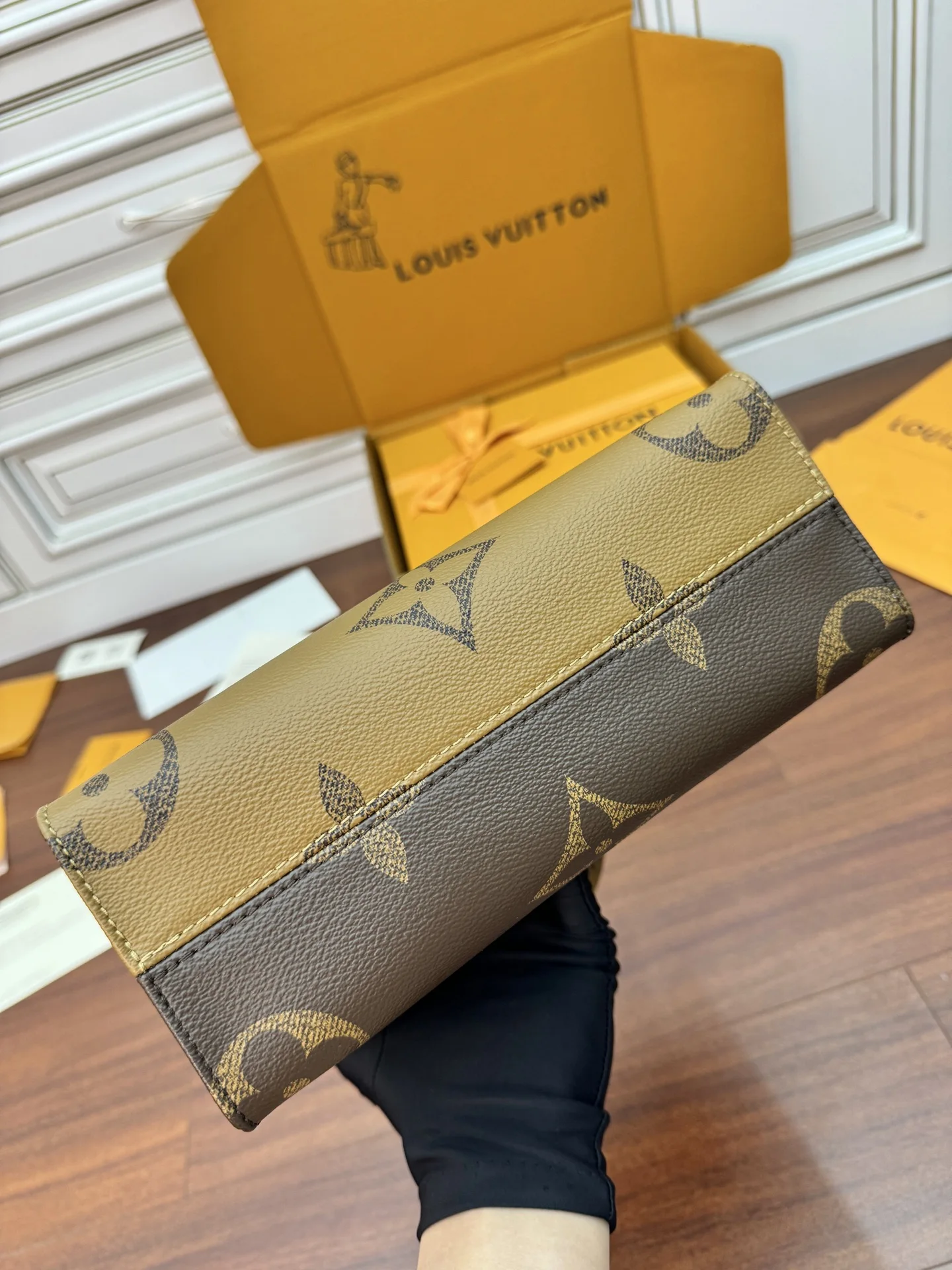 LVM46373 进口菱形面料手袋 女士斜挎包 - 细节图 9