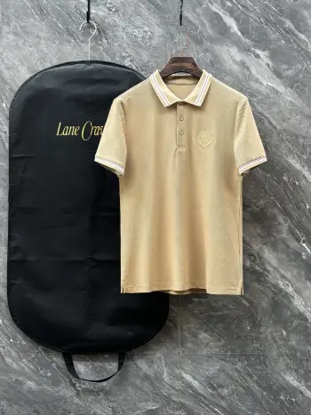 Business casual commuting style, short-sleeve Polo shirt T-shirt