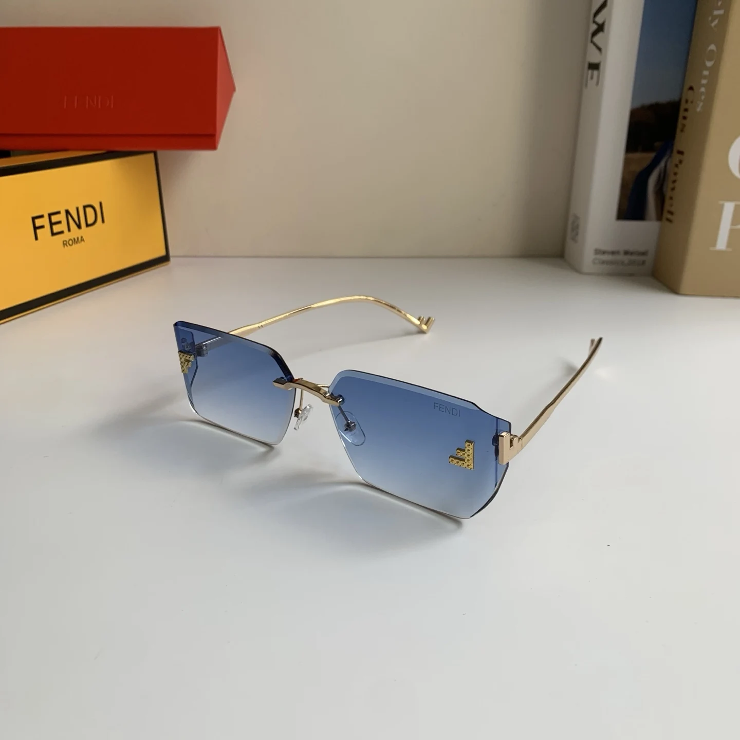 Fendi Men s and Women s Square Sunglasses - Detail view 1