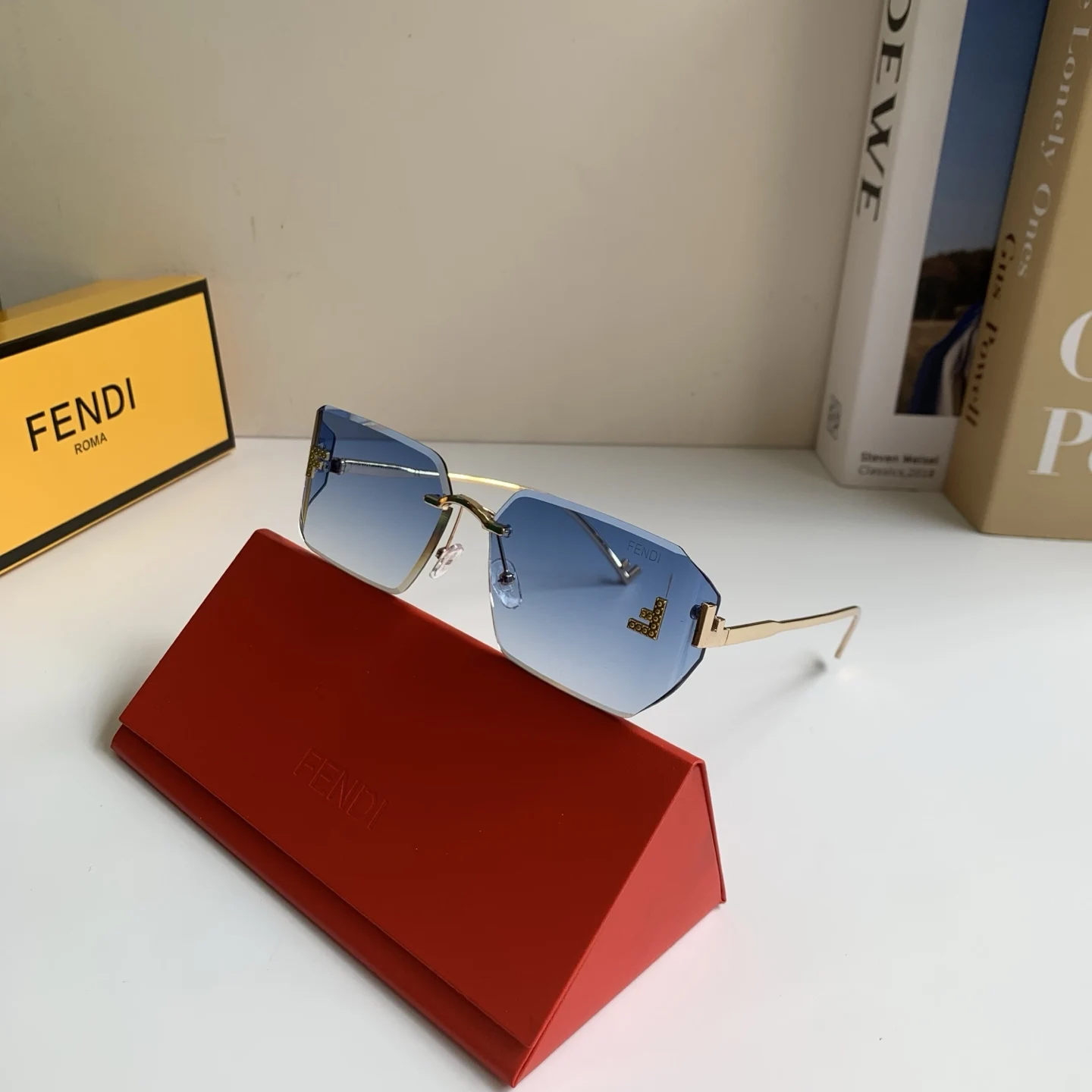 Fendi Men s and Women s Square Sunglasses - Detail view 3
