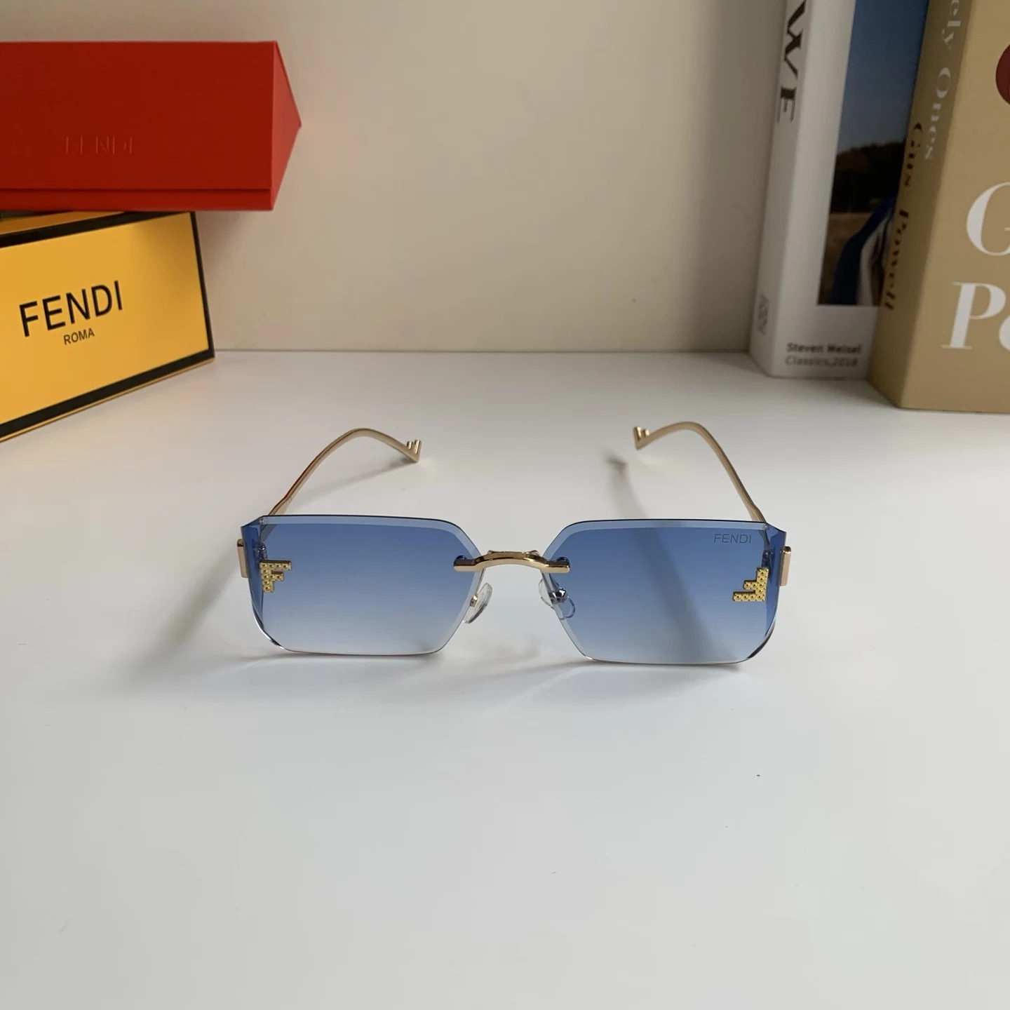 Fendi Men s and Women s Square Sunglasses - Detail view 4