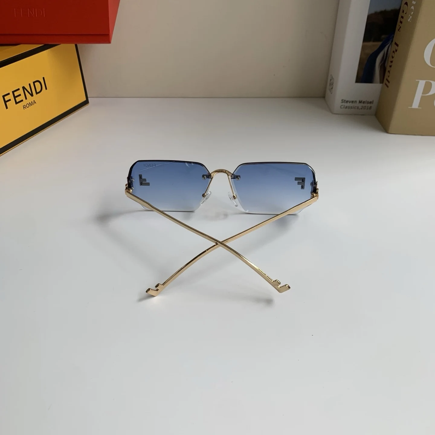 Fendi Men s and Women s Square Sunglasses - Detail view 6