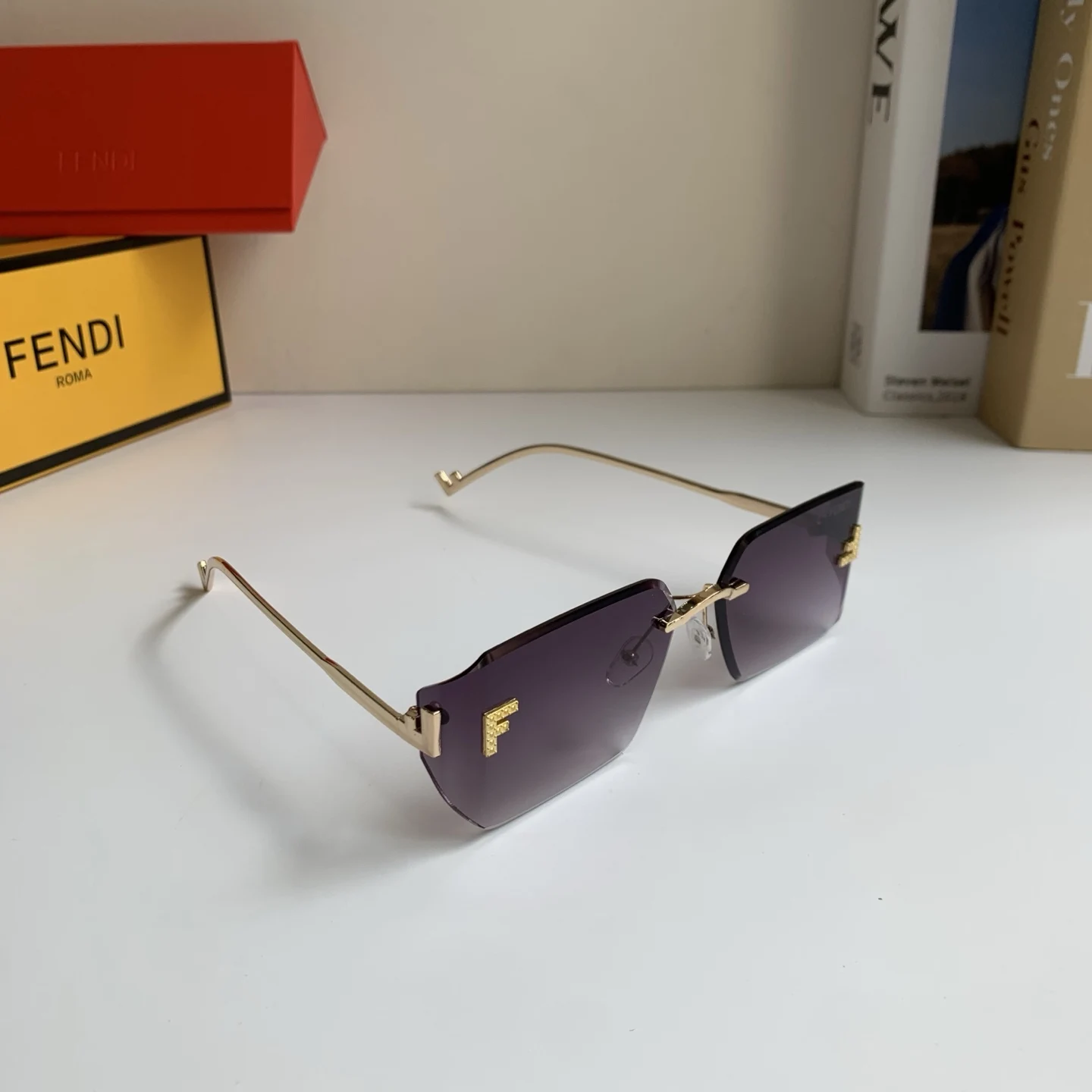 Fendi Men s and Women s Square Sunglasses - Detail view 9