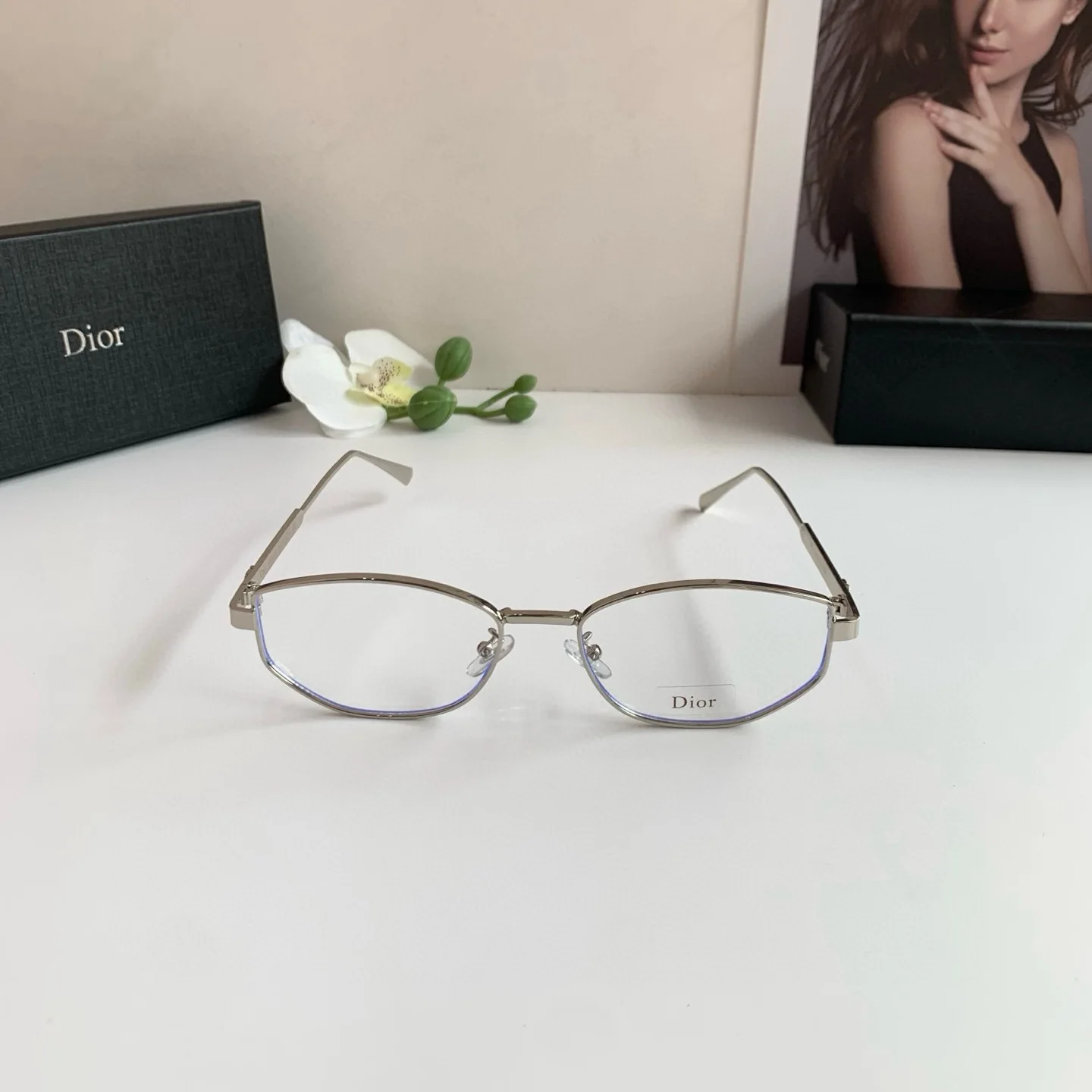 Dior Men s and Women s Square Sunglasses - Detail view 4