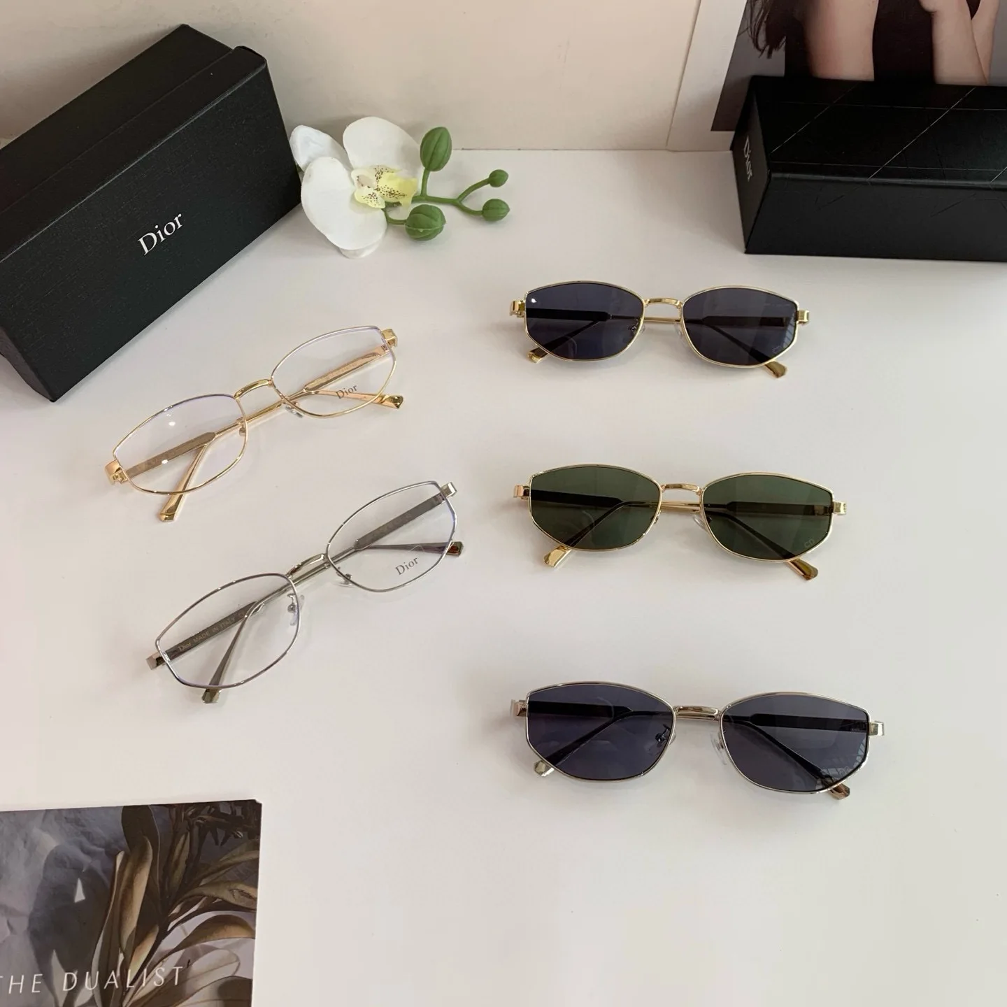 Dior Men s and Women s Square Sunglasses - Detail view 9