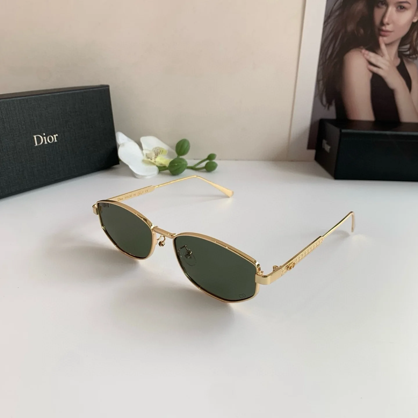 Dior Men s and Women s Square Sunglasses - Detail view 2