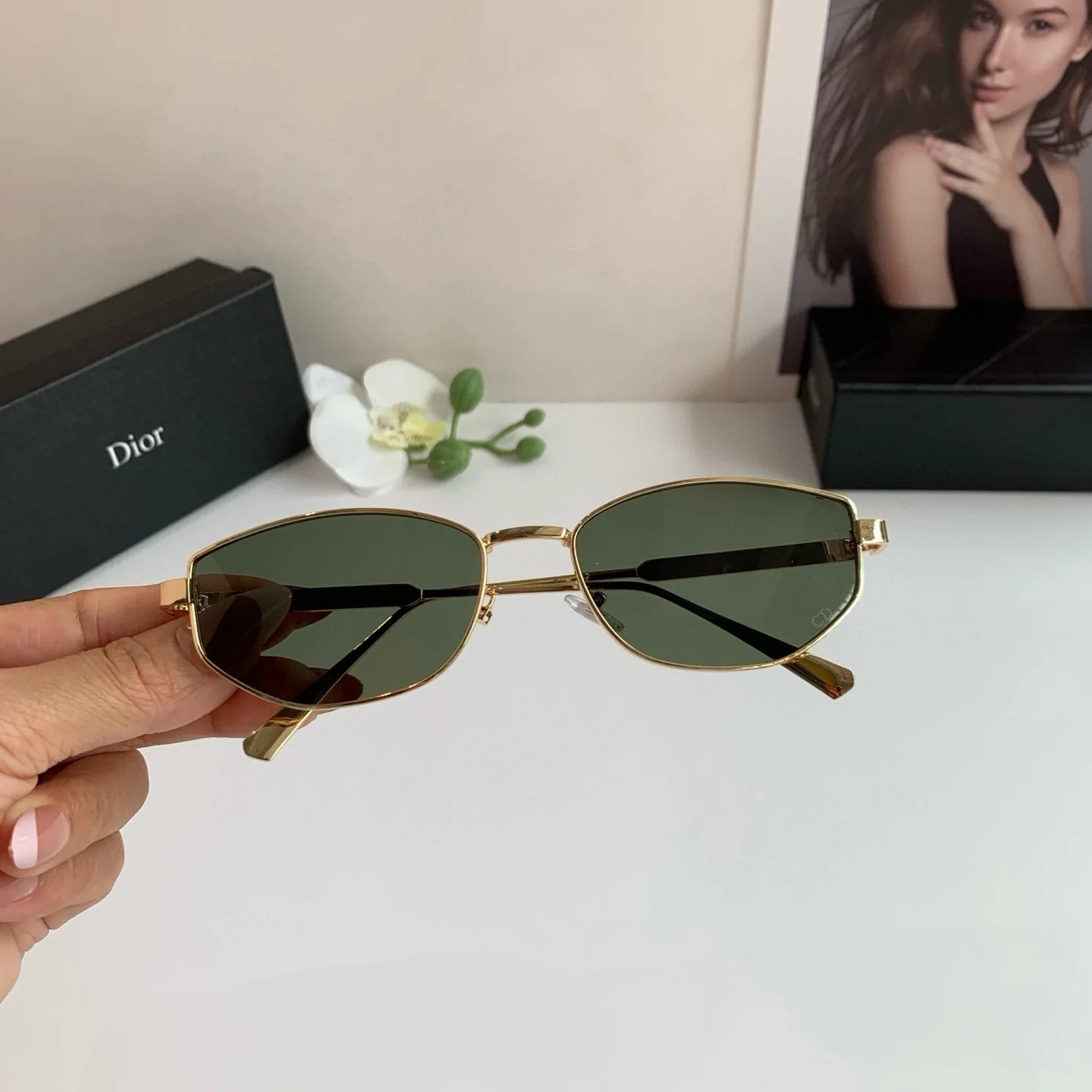 Dior Men s and Women s Square Sunglasses - Detail view 3