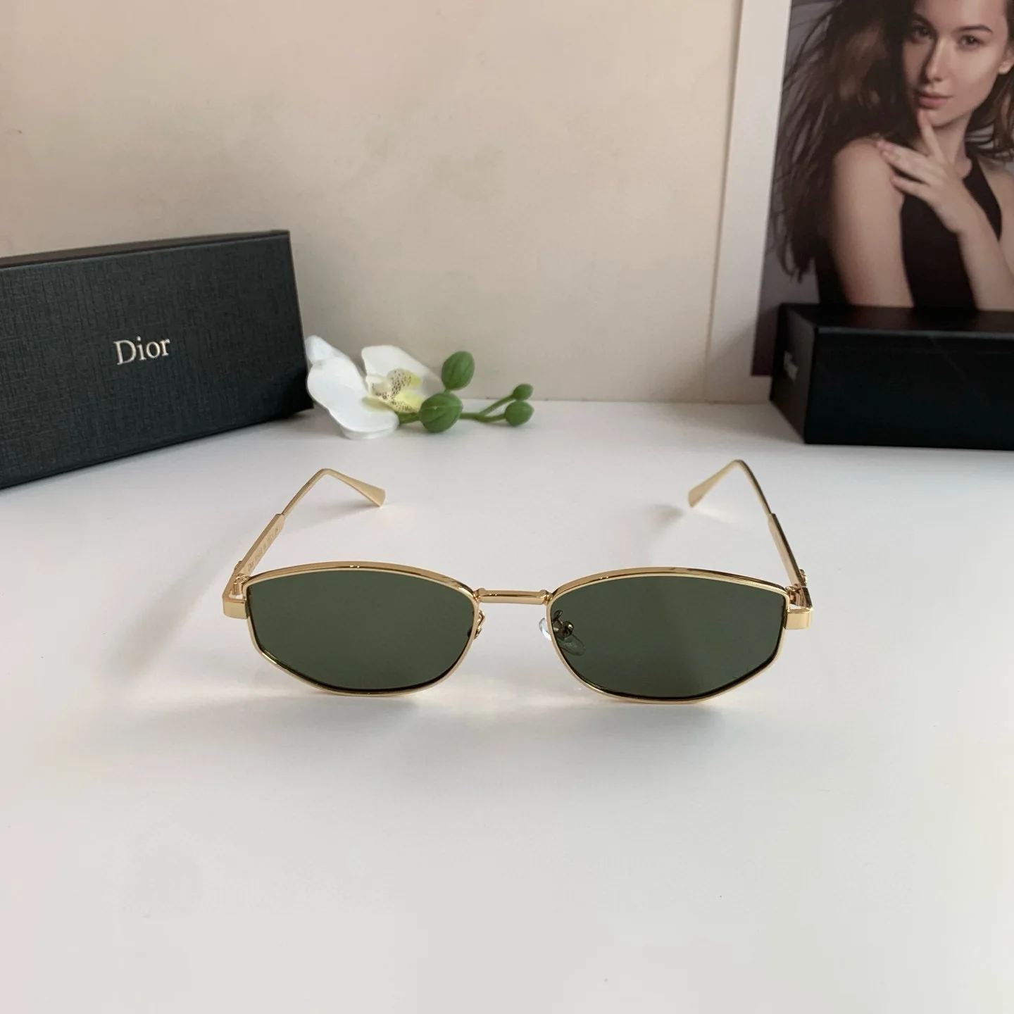 Dior Men s and Women s Square Sunglasses - Detail view 4