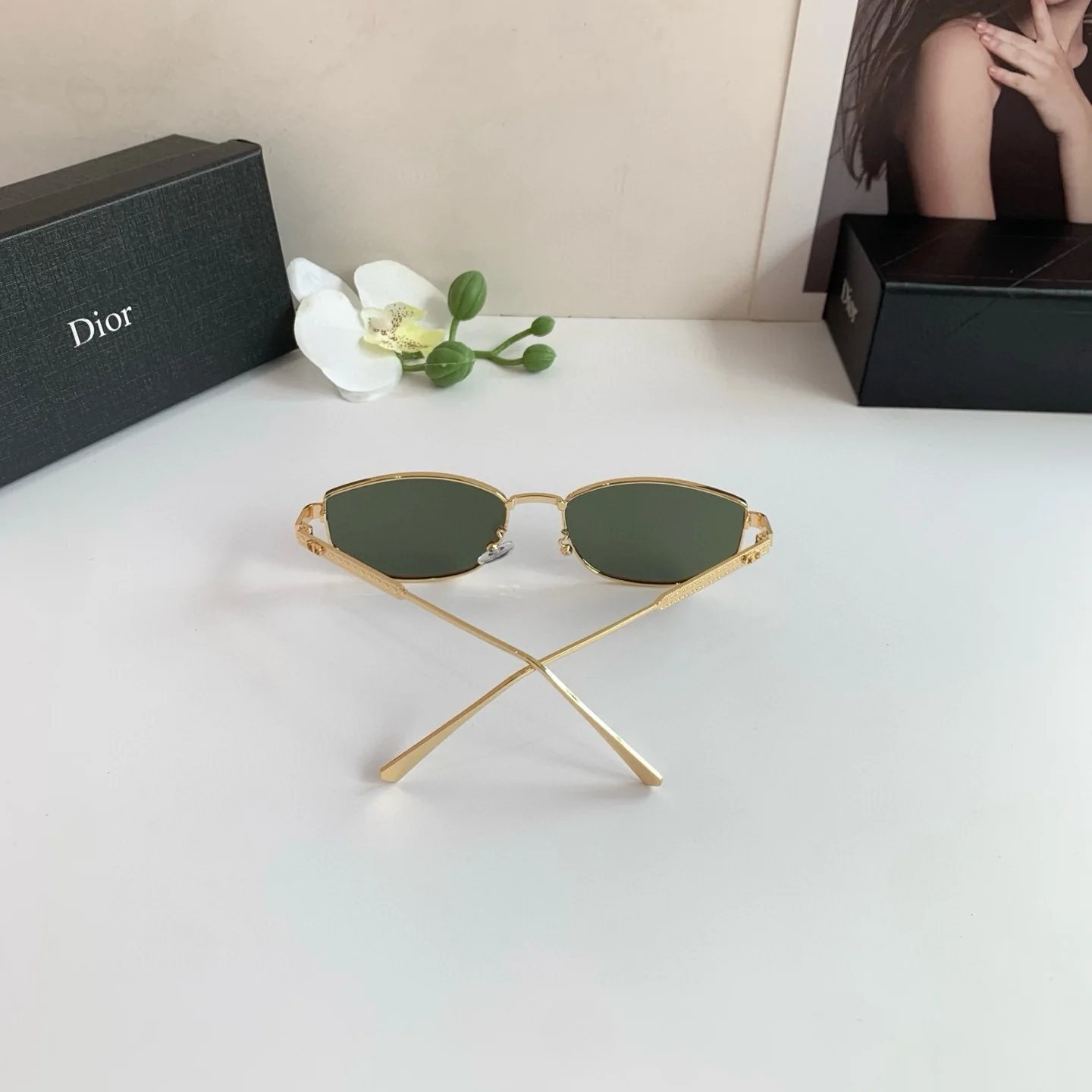 Dior Men s and Women s Square Sunglasses - Detail view 7