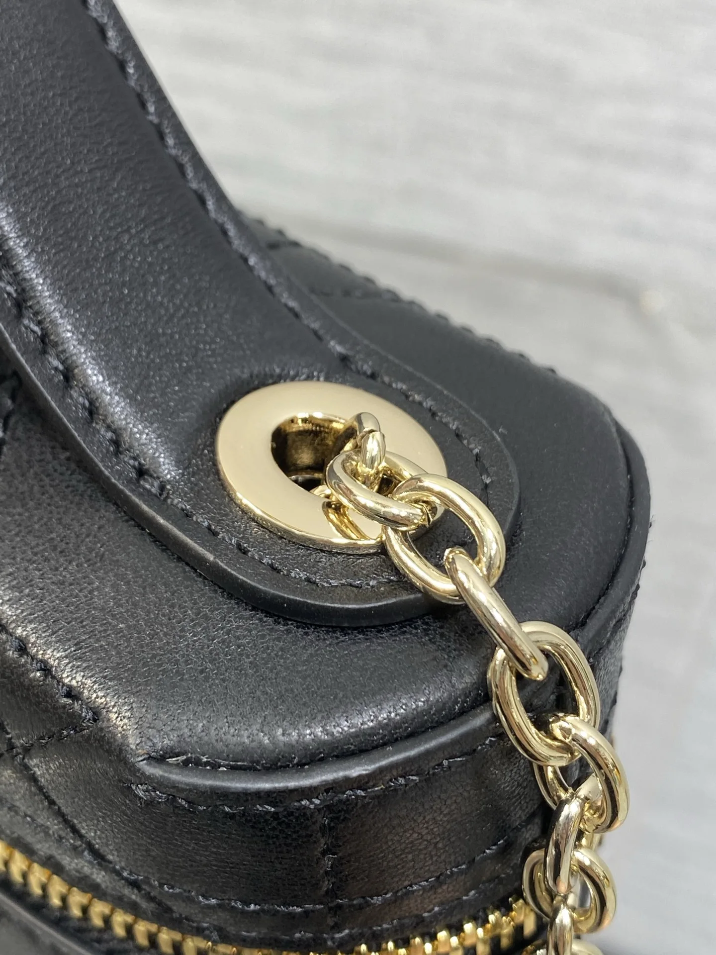 Dior Chip makeup bag women s crossbody bag - Detail view 4