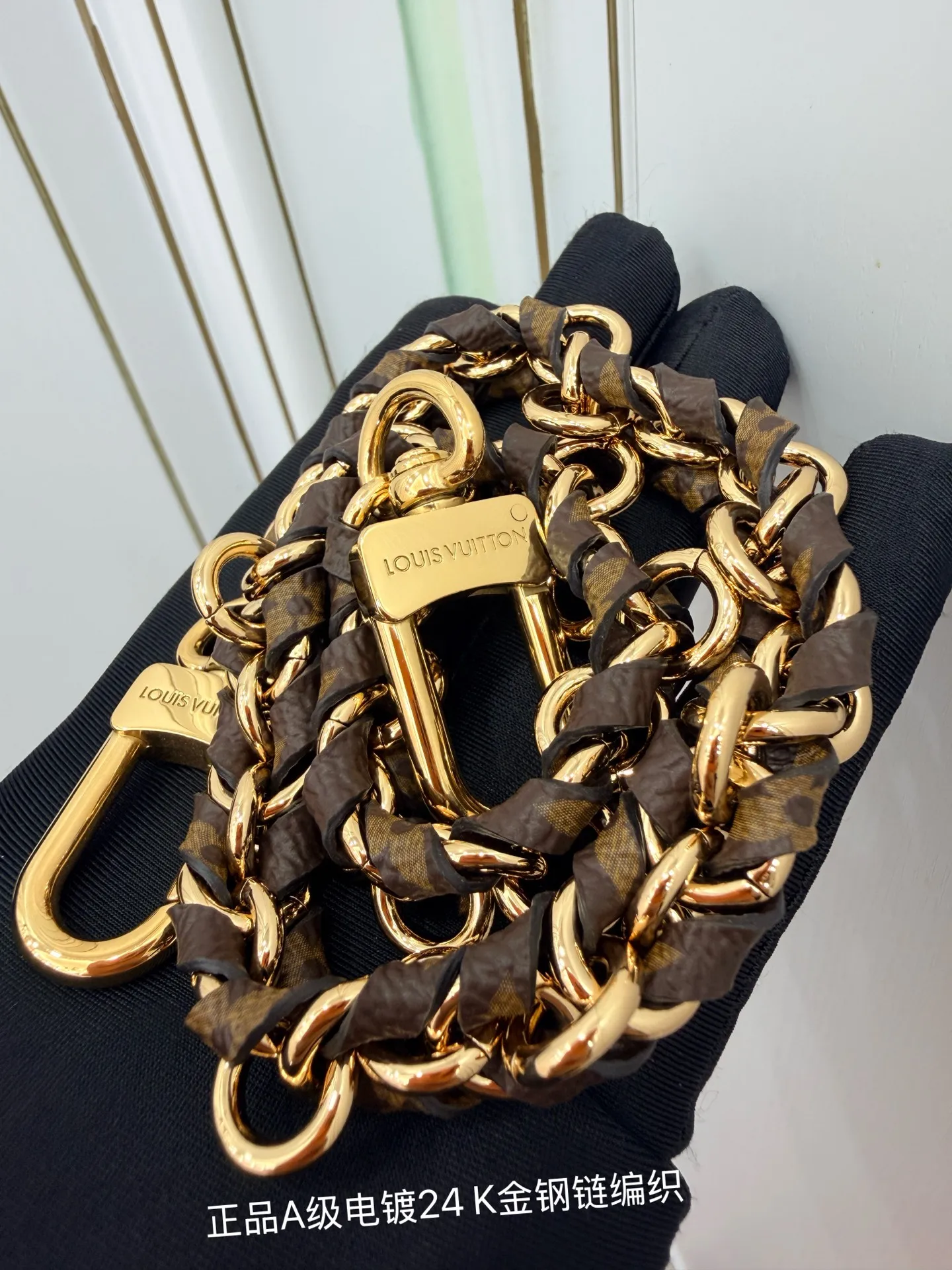 LVM28029 意大利A级树膏皮手袋 女士斜挎包 - 细节图 4