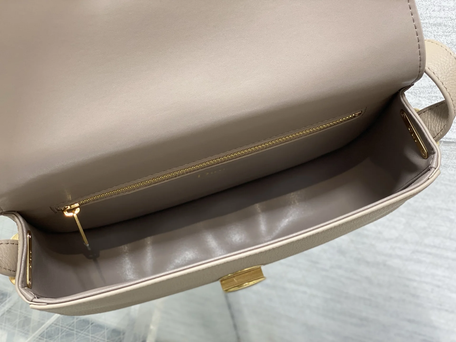 Dior Small Cowhide French Oval Mirror Bag Women s Crossbody Bag - Detail view 8