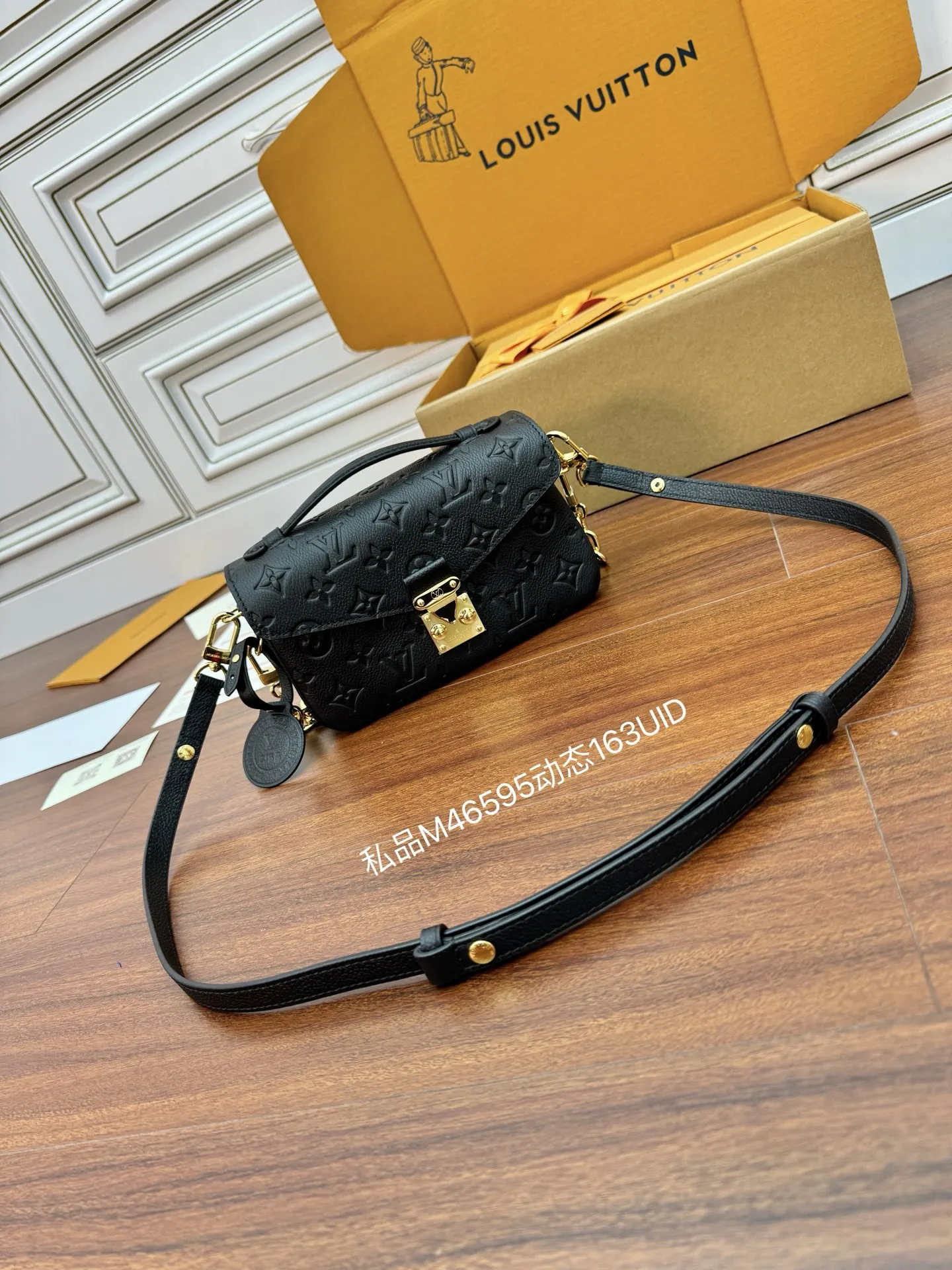 LVM46595 意大利A级真皮手袋 女士斜挎包 - 细节图 3