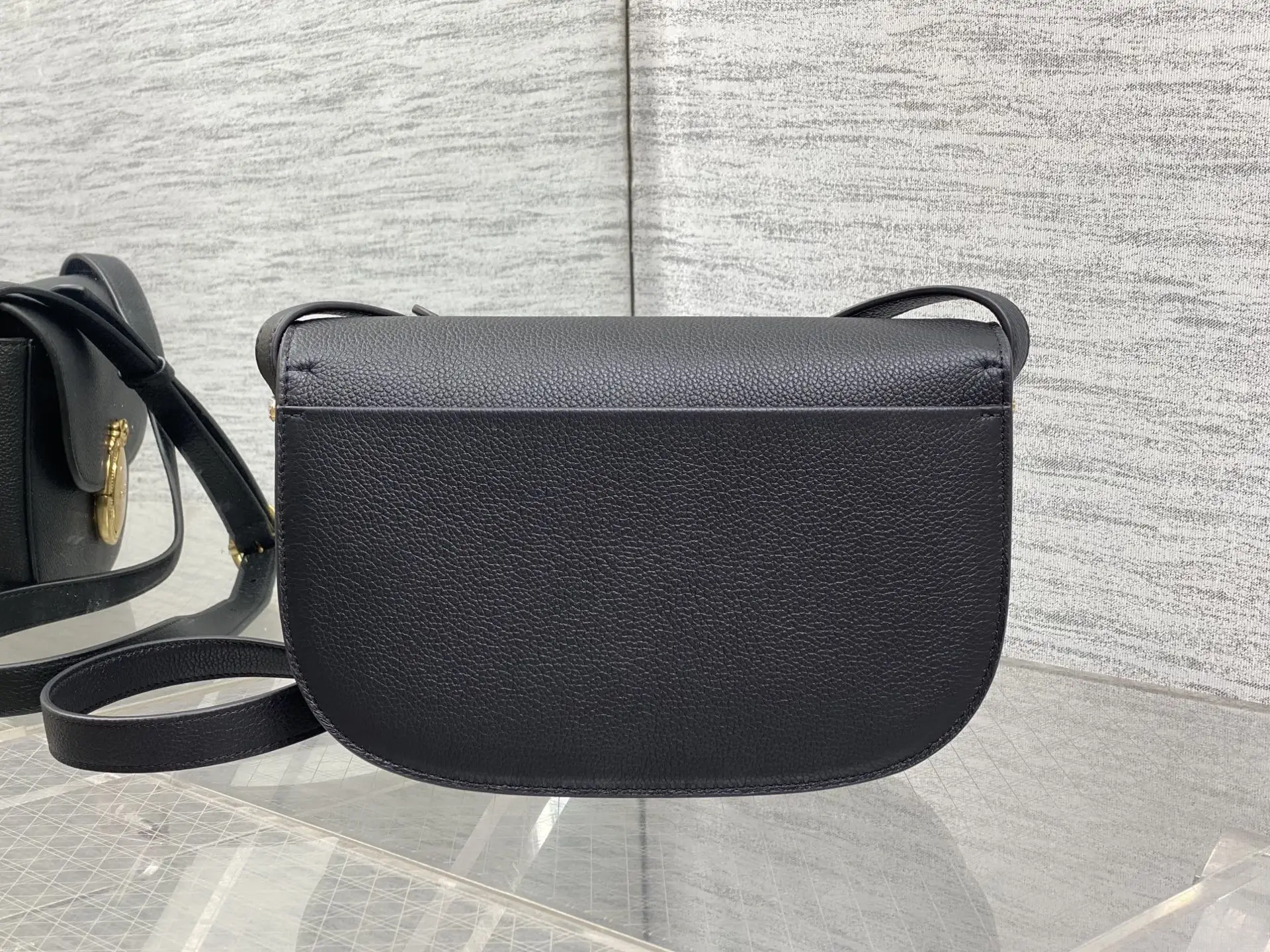 Dior Cowhide French Oval Mirror Bag Women s Crossbody Bag - Detail view 4