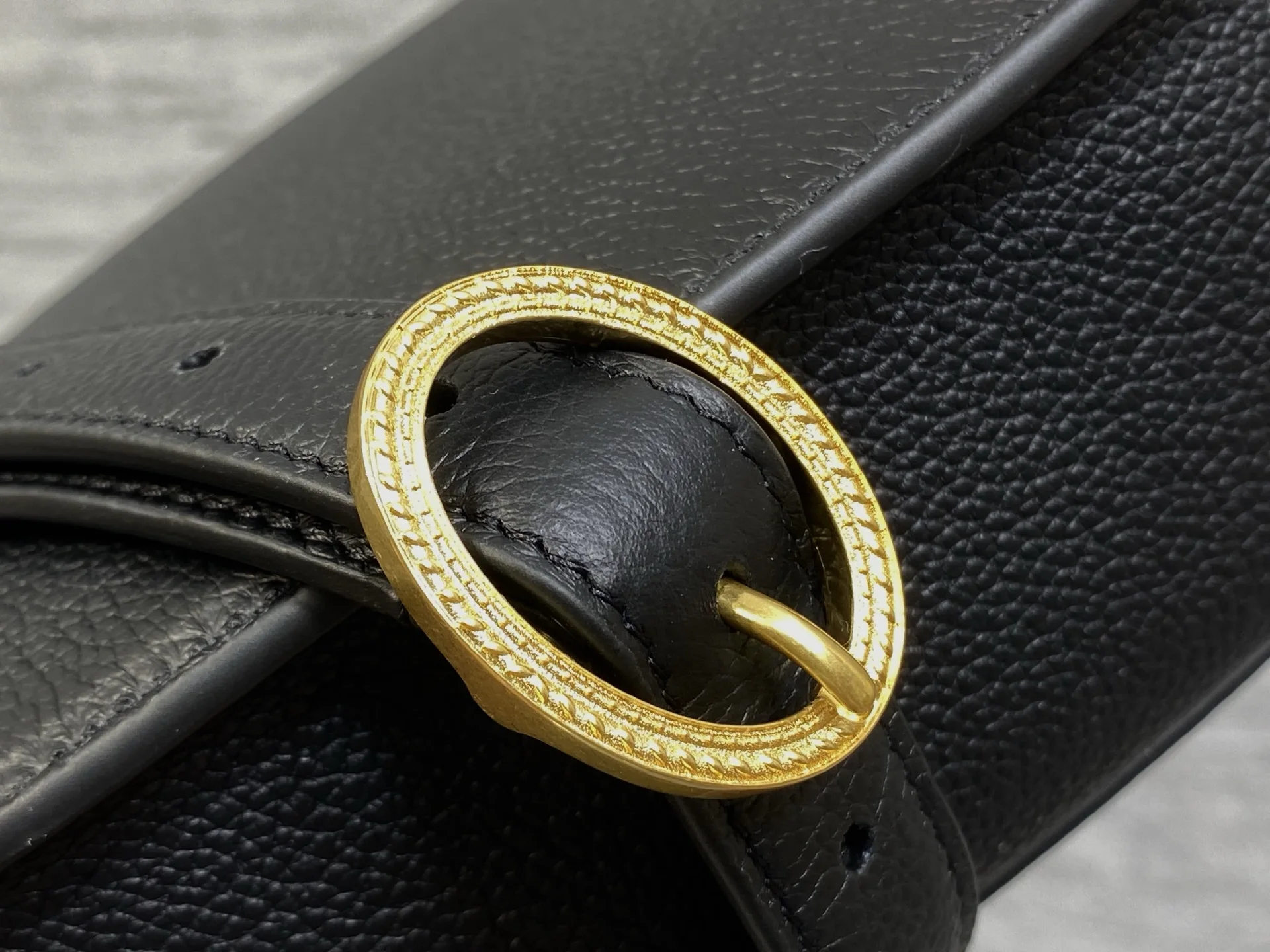 Dior Cowhide French Oval Mirror Bag Women s Crossbody Bag - Detail view 5