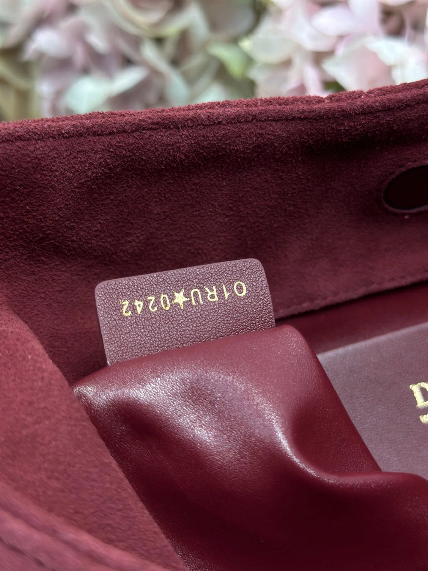 Dior 1538 Sheepskin Pleated Handbag Women s Tote Bag - Detail view 12