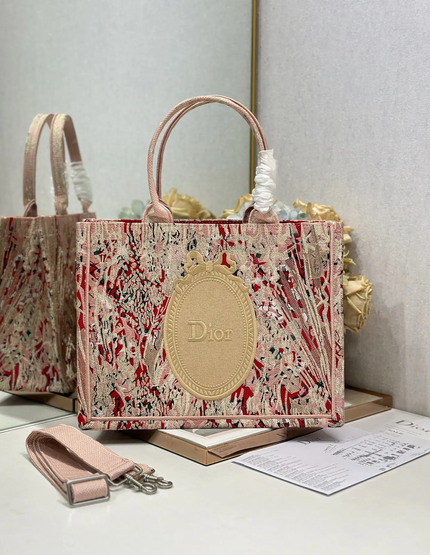Dior 1286 Shopping Bag Handbag Women s Tote Bag