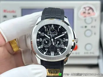太阳出品PPM Mods 百达翡丽 PP LB2 手雷系列 Aquanaut Luce年历腕表5261R-001终极配重版: 128克 原版数据 PPM三年磨一剑 此次带来PP世家爆款手雷复杂功能系列腕表 对版原装整表重量128克 开模对版立体油压表盘 进口夜光填充粉数字刻度 饱满 圆润 独家定制PP26-330一体机芯  日期 星期 月份 月相功能均对版原装 敬请品鉴 太阳出品精致推荐男士多功能机械腕表