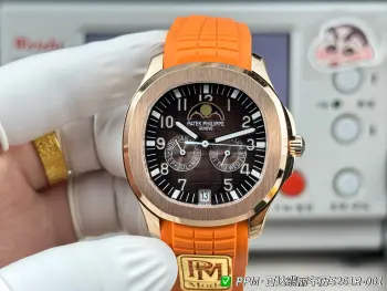 太阳出品PPM Mods 百达翡丽 PP LB2 手雷系列 Aquanaut Luce年历腕表5261R-001终极配重版: 128克 原版数据 PPM三年磨一剑 此次带来PP世家爆款手雷复杂功能系列腕表 对版原装整表重量128克 开模对版立体油压表盘 进口夜光填充粉数字刻度 饱满 圆润 独家定制PP26-330一体机芯  日期 星期 月份 月相功能均对版原装 敬请品鉴 太阳出品精致推荐男士多功能机械腕表