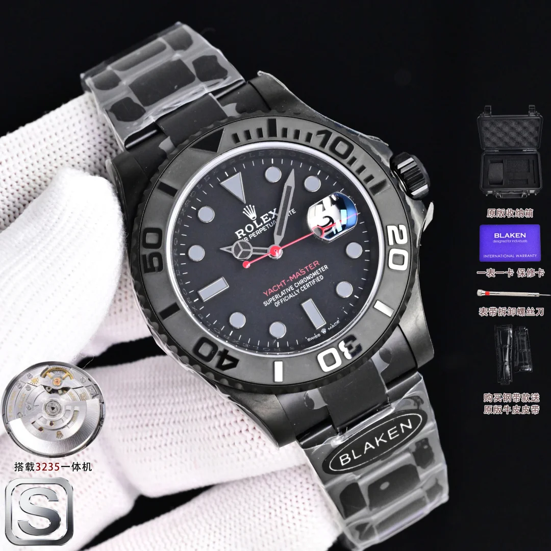 ROLEX L Stainless Steel 904L Yacht Series Men s Mechanical Watch - Detail view 1
