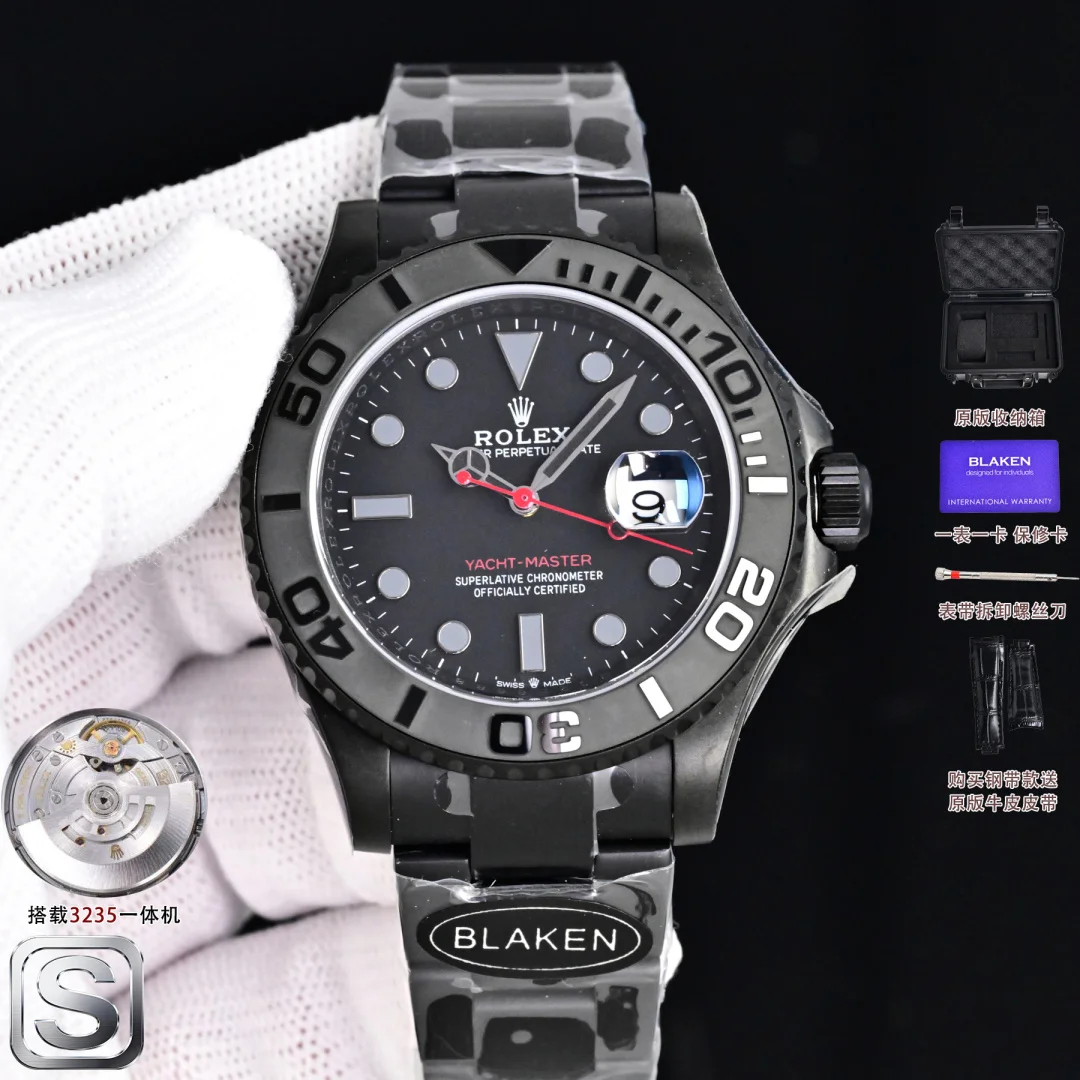 ROLEX L Stainless Steel 904L Yacht Series Men s Mechanical Watch - Detail view 2