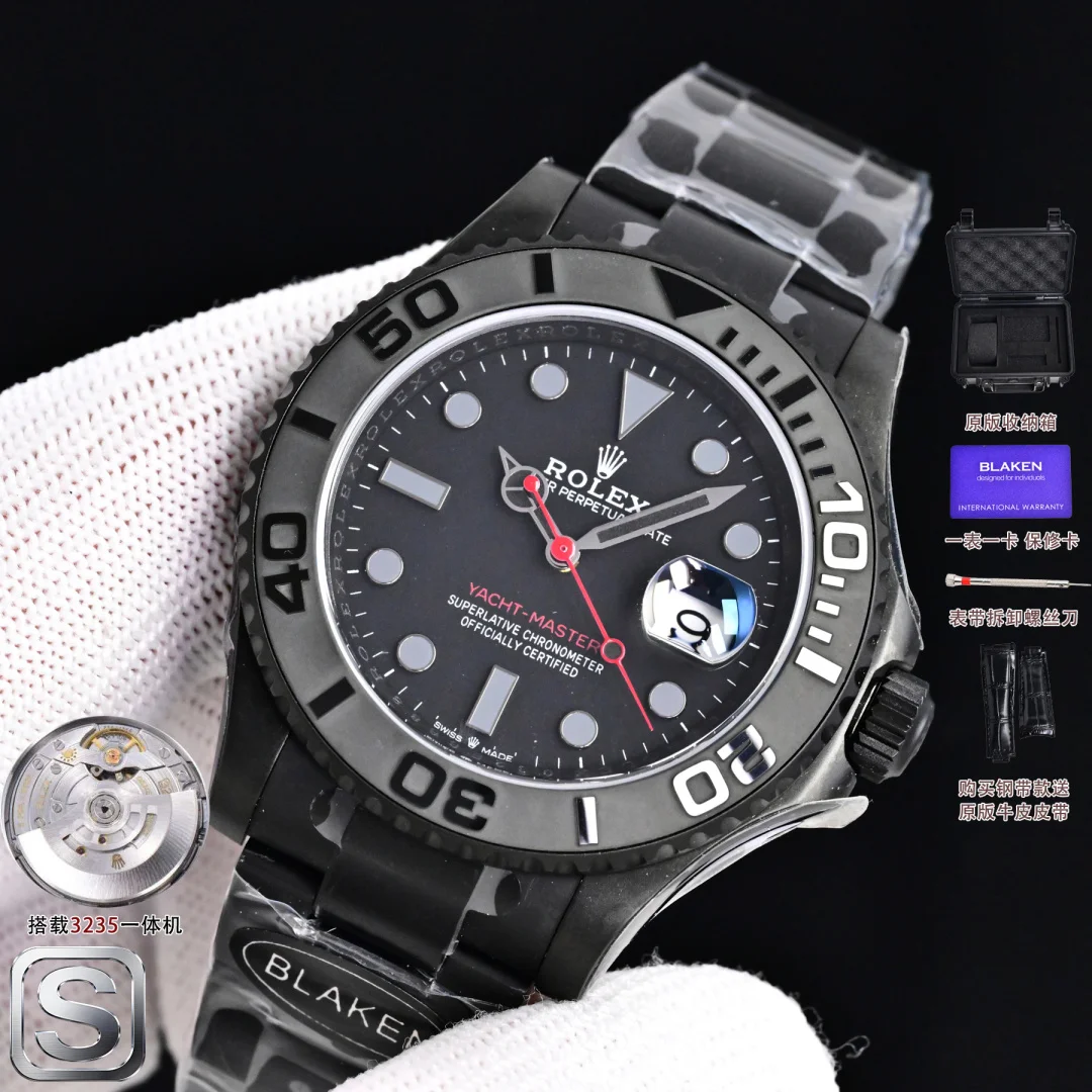 ROLEX L Stainless Steel 904L Yacht Series Men s Mechanical Watch - Detail view 3