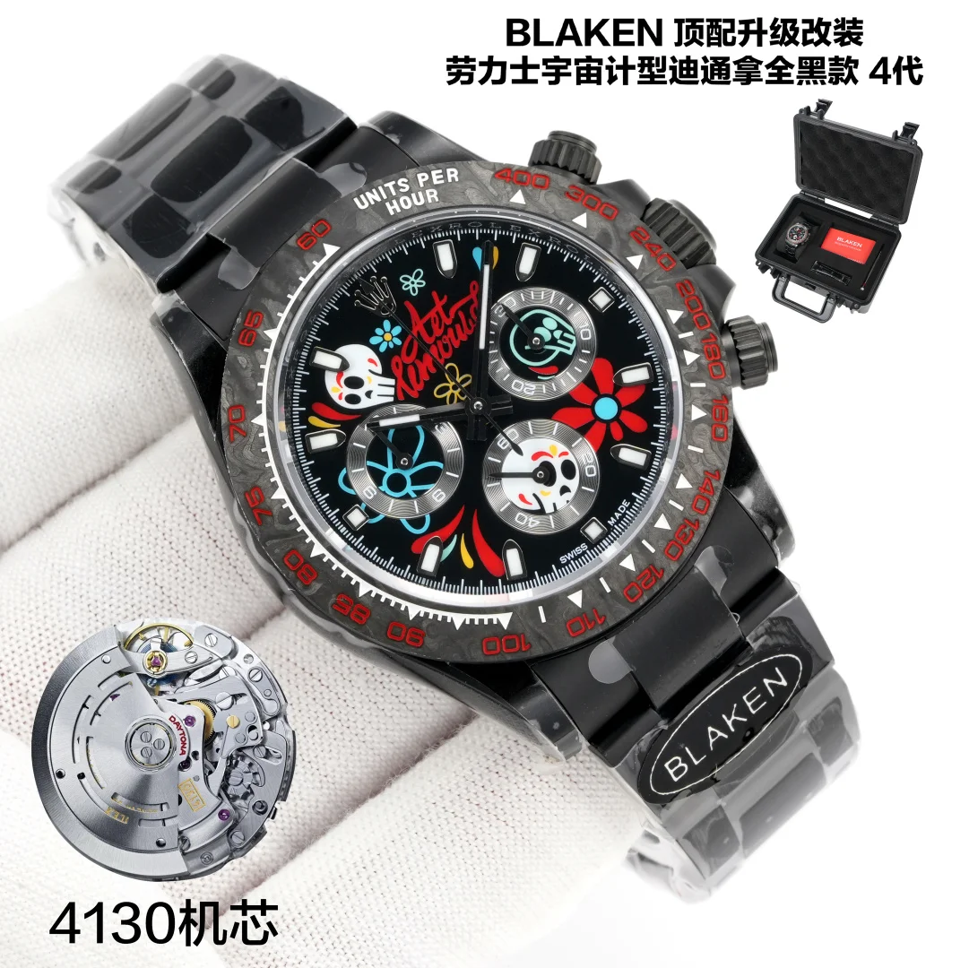 ROLEX ROLEX B33 Cosmograph Daytona All Black Men s Mechanical Watch - Detail view 1
