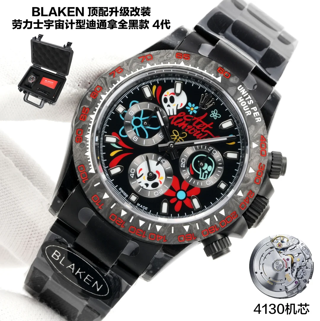 ROLEX ROLEX B33 Cosmograph Daytona All Black Men s Mechanical Watch - Detail view 3