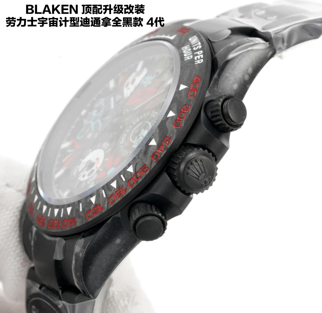 ROLEX ROLEX B33 Cosmograph Daytona All Black Men s Mechanical Watch - Detail view 6