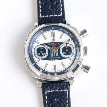 太阳出品 BLS-v2升级版 百年灵 R78 BLS-全新Top Time系列竞速计时码表百年灵发布全新Top Time系列竞速计时码表 TopTime Racing / Top Time Martini Racing, J9454J百年灵的手表向来以霸气著称 大块头成为最许多小手腕难以触碰的禁区 而最新的TOP TIME赛车计时码表终于推出了小尺寸38毫米  作为最早推出计时码表的百年灵 一直与赛车运动密切相关 这款腕表便是以复古赛车为灵感 太阳出品精致推荐男士多功能机械腕表