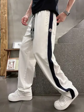 铜氨丝莫代尔空气层春夏休闲裤子