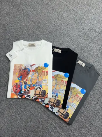 男士春夏短袖丝光棉新款短袖T