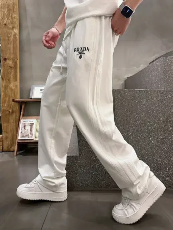 铜氨丝莫代尔空气层春夏休闲裤子
