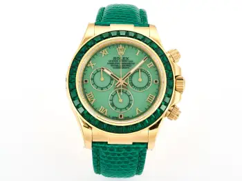 太阳出品出品RXF厂 ROLEX 劳力士 BeachDaytona R74 迪通拿系列  隐藏款 116519in四大美人 内置4801机芯/4130机芯可选   男女同款表径 尺寸 40nm 罗马刻度 贝母盘面迪通拿最新升级款 采用904L钢表壳 坚固耐用 光泽高级 搭载4801高配机芯 走时精准稳定 核心亮点   彩宝圈口 手工满镶彩色宝石 璀璨闪耀  贝母表盘 天然珍珠母贝盘面 粉色/冰蓝/浅绿等多色可选  光泽梦幻柔美  舒适牛皮表带 意大利进口牛皮 亲肤透气 佩戴舒适经典三眼计时设计 做工精致 外观亮眼 性价比高 适合日常时尚搭配 送礼或直播出镜 太阳出品精致推荐男士多功能机械腕表