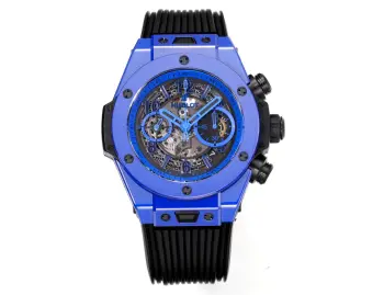 太阳出品出品 全新突破 彩色陶瓷问世 HUBLOT 宇舶 恒宝 HB1 表BIG BANG Unico 大爆炸系列 彩色陶瓷腕表 陶瓷工艺史无前例的重大突破 砸重金耗时四年 得以突破传统的陶瓷材料 全新彩色陶瓷采用精湛的技术 将高压力和高热相融合 无需烧制颜料就能锻造陶瓷 这一全新的陶瓷材质拥有高密度的特性 在此之前 行业尚未在陶瓷材质的工艺技术和美学方面获得如此突破 历经四年时间潜心研发 不遗余力地在对材料的探索路上砥砺前行 标配定制恒宝专属UNICO HUB 1280自动飞返计时机芯 9字位小秒轮 蓝宝石水晶表镜 橡胶表带搭配陶瓷折叠表扣 七彩纹指针质感无可挑剔 45mm 全部功能100%完美实现 天花板级别 欢迎玩家品鉴   太阳出品精致推荐男士多功能机械腕表