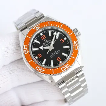太阳出品出品 钢带款 TVS 欧米茄 OMEGA OB2 海马海洋宇宙600米 第四代42mm回归初代尺寸 海马600系列 时针单调日历 海马600系列 橙圈+橙色橡胶带绝杀 哑光黑盘撞色活力橙 棱角设计专业潜水表的硬核 混搭潮人出街的亮眼buffTVS隆重推出 欧米茄第四代海马系列海洋宇宙腕表 太阳出品精致推荐男士机械腕表