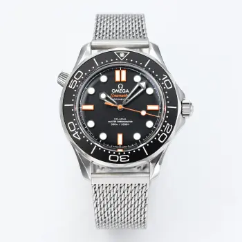  太阳出品出品 ER 欧米伽 OMEGA  LX6 海马系列300米潜水表 橙风破浪 版 到货  乘风破浪会有时 直挂云帆技沧海 外观设计延续了007版海马300米潜水表 继承了无日期显示 穹顶蓝宝石水晶表镜 铝质表圈等复古元素 融入了新材质与配色 形成新的设计风格  欧米茄全新配色 橙针刺客  黑盘+骚橙秒针撞色 3/6/9/12点时标镶橙边 配上 Seamaster 橙色logo 秒变潜水界爱马仕 推荐男士机械腕表 